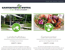 Tablet Screenshot of gartenprofi.de